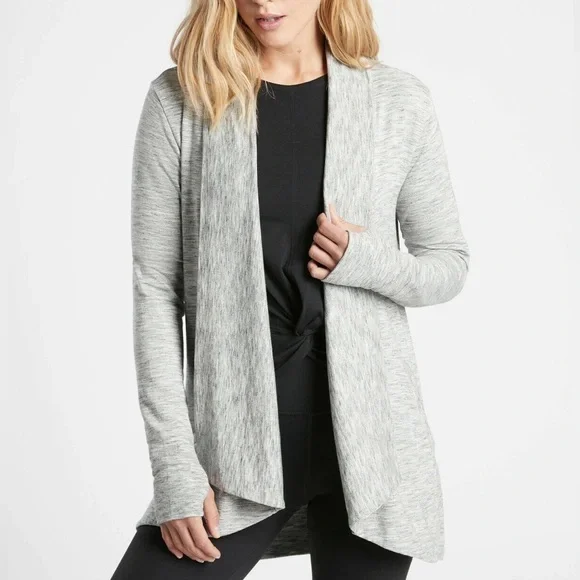 COPY - Athleta Pranayama Wrap Cardigan - Picture 1 of 12